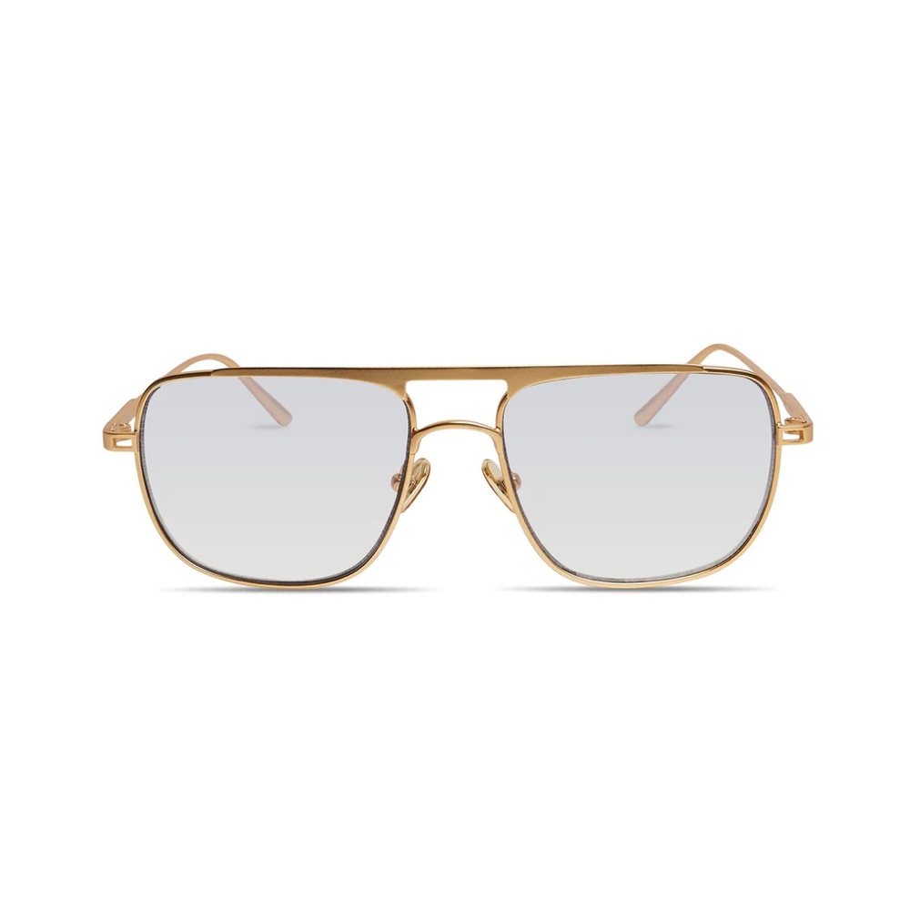 Elisa Johnson glasses Jane in gold metal
